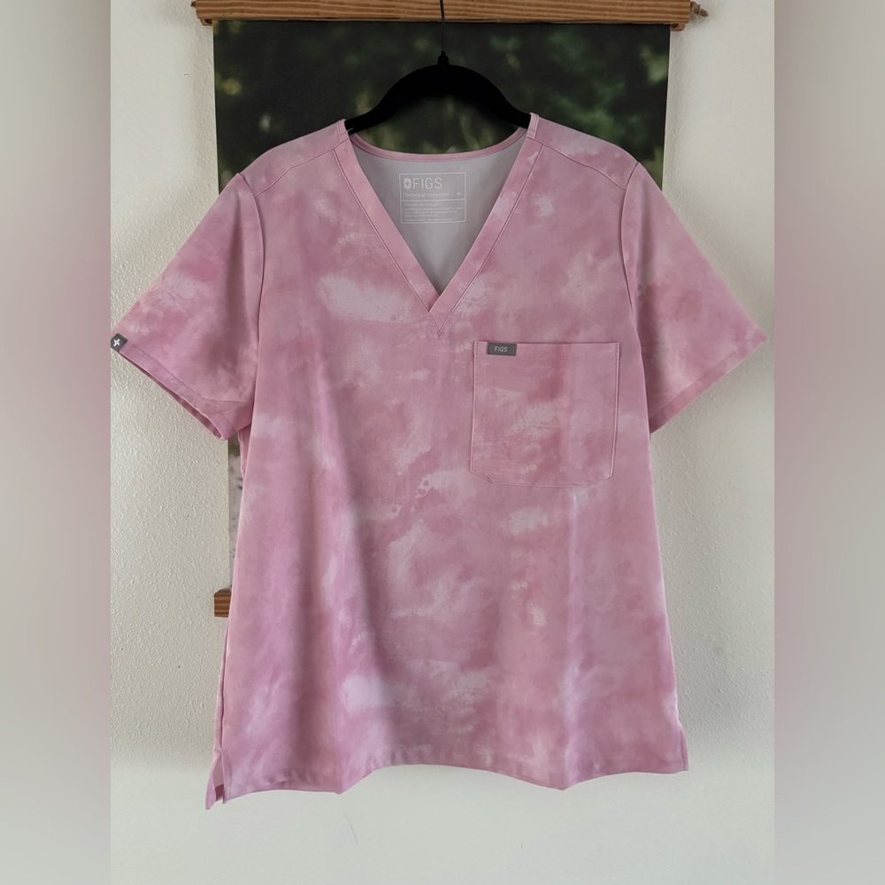 Figs scrubs top